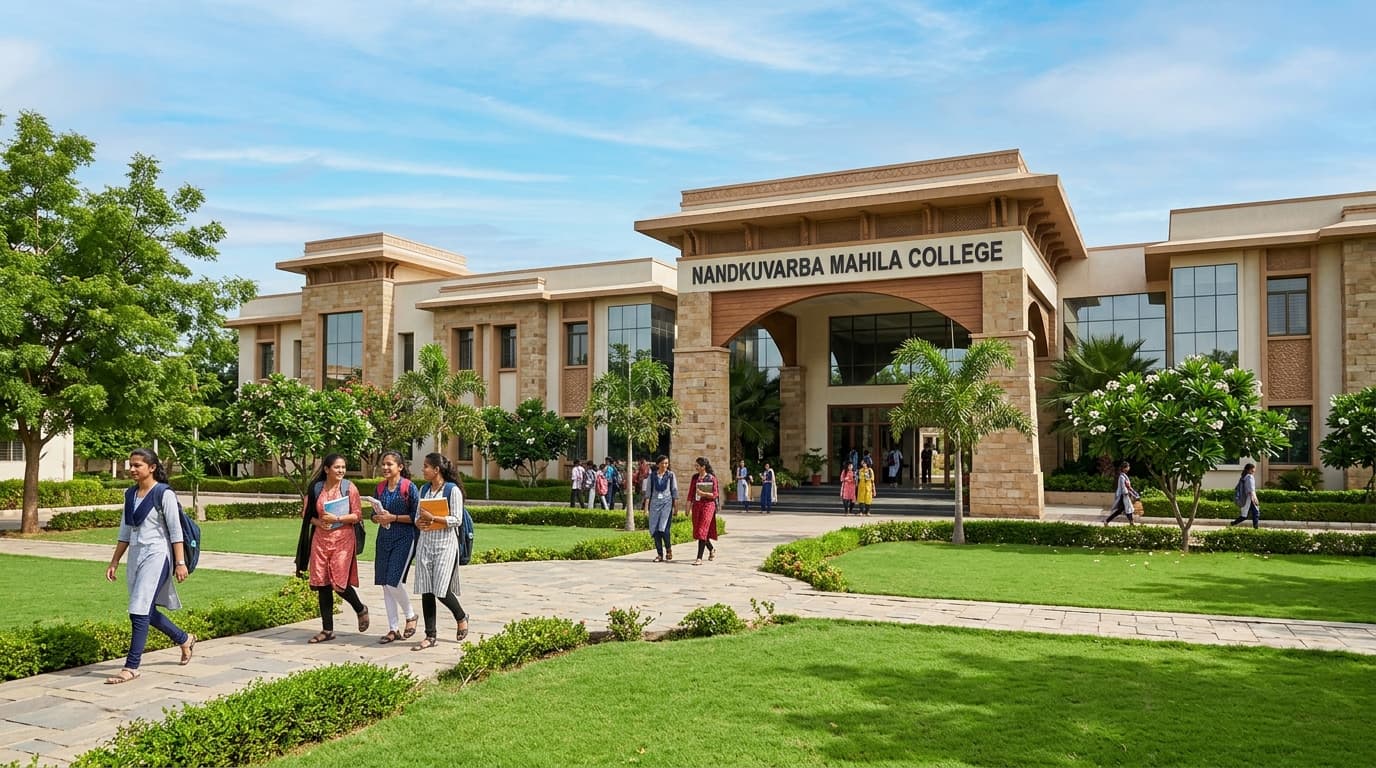 NAAC Accreditation - Nandkunvarba Mahila College Campus